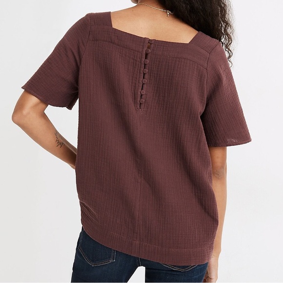 Madewell Square Neck Top - Picture 3 of 7